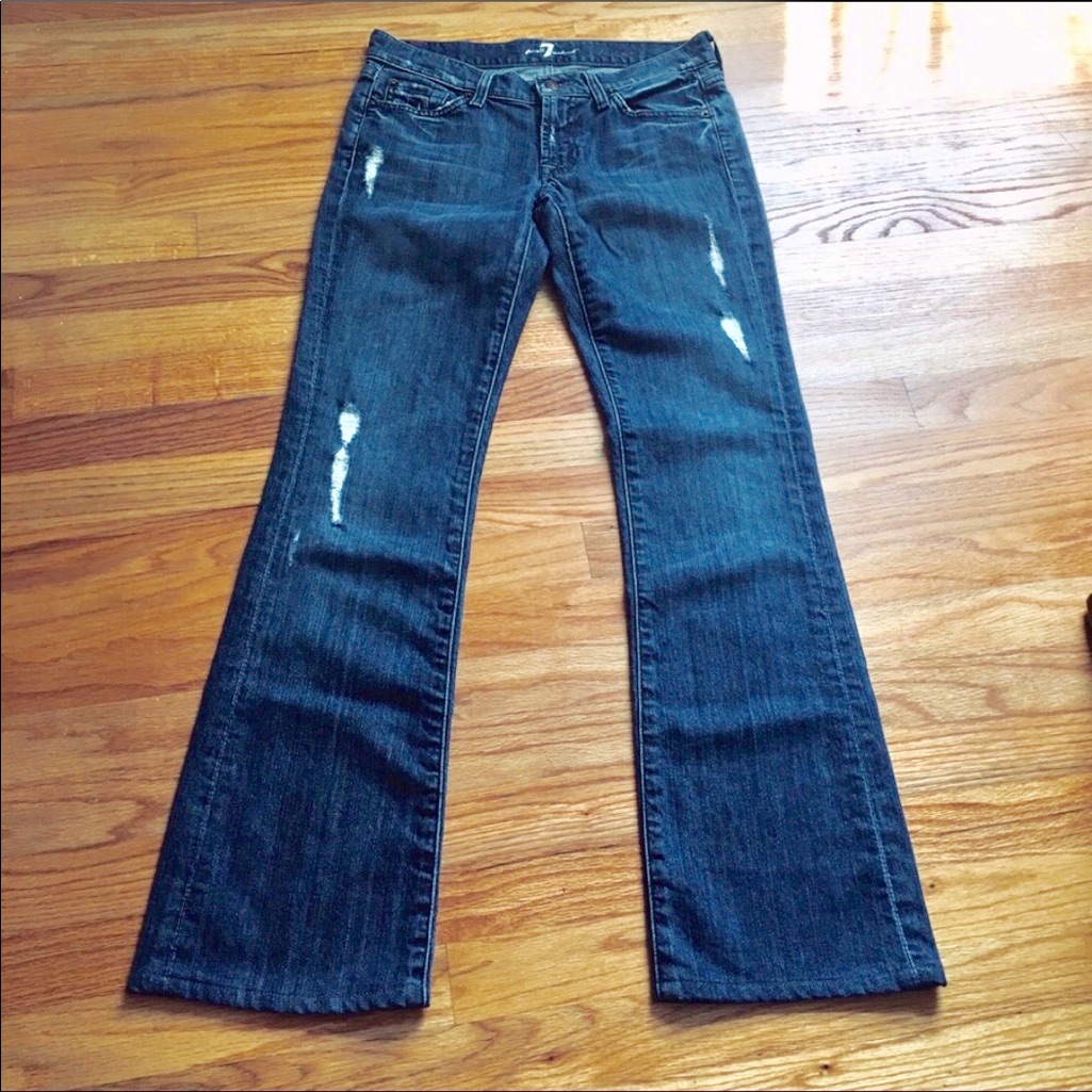 7 For All Mankind Ladies Jeans Size 27 Brand New